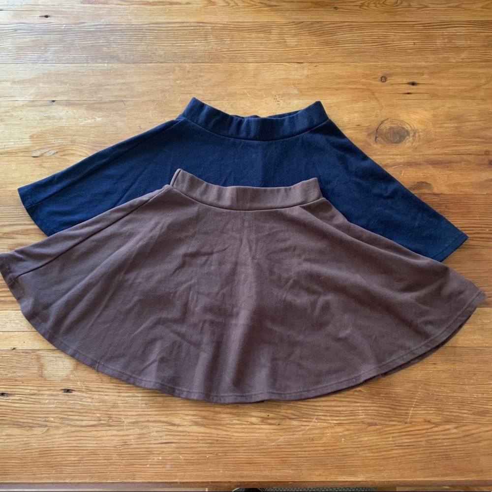 2 circle skirts